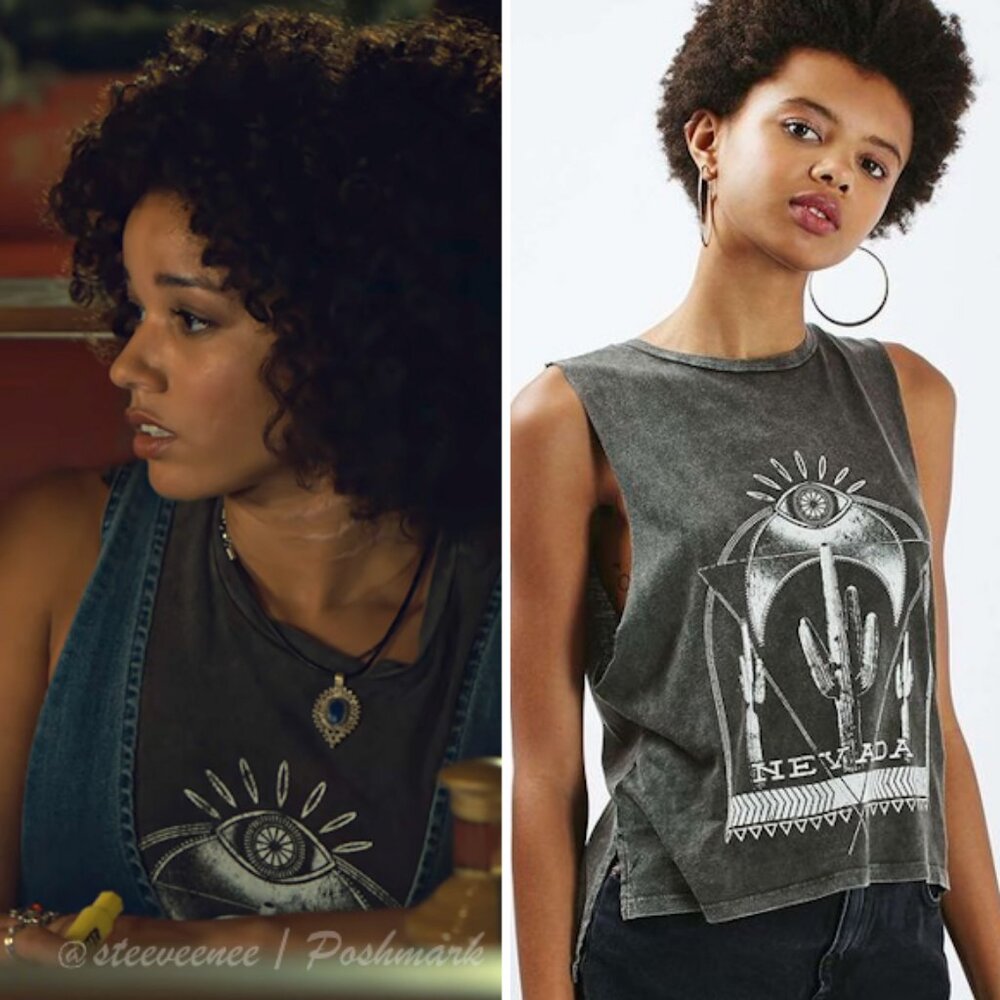 Topshop Petite Nevada Tank ASO Maia Roberts Shadowhunters